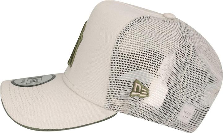 Produktbild New Era A-Frame Trucker Cap - New York Yankees beige oliv