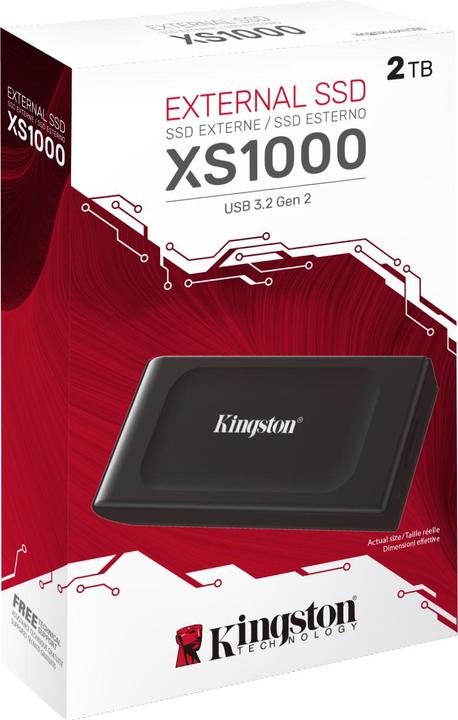 Actual product image Kingston XS1000 (2000 GB)