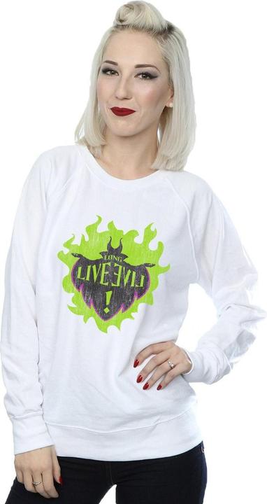 Actual product image Disney Womens/Ladies The Descendants Maleficent Long Live Sweatshirt (L)