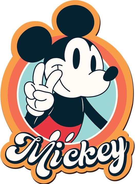 Produktbild Trefl Holz Puzzle Sonderform 160 - Retro Mickey Mouse (160 Teile)