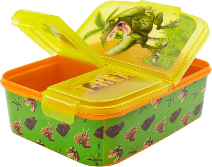 Produktbild Stor Dinosaurier T-Rex - Lunchbox mit Fächern