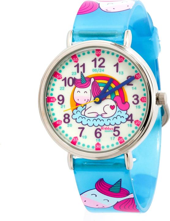 Image du produit Kiddus Time Teacher Happy Unicorn (anglais) (Montre analogique, 33 mm)