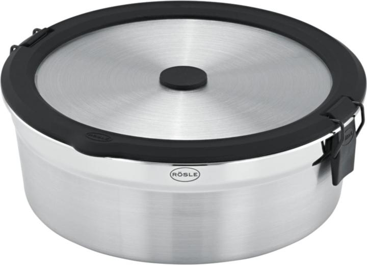 Produktbild Rösle Edelstahldeckel Flexx 2Go rund mit Clips 1.4 l (19.50 cm, Metall)