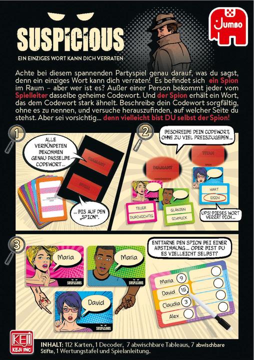 Produktbild Jumbo Suspicious, d (Deutsch)