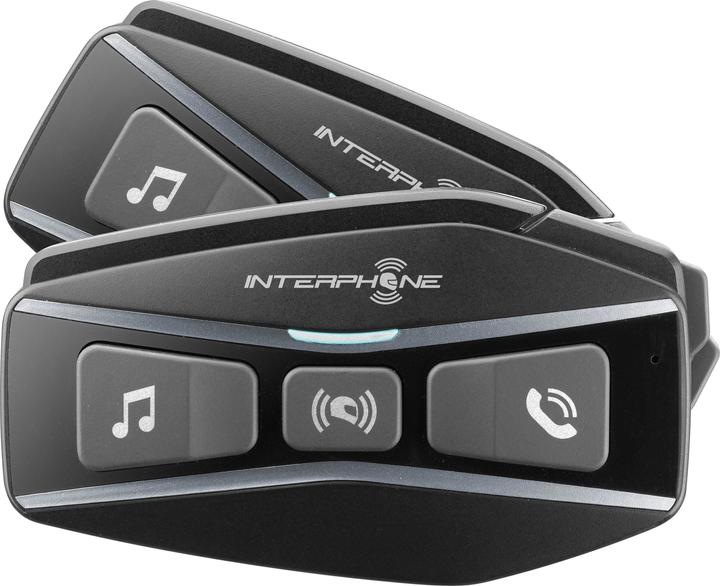 Interphone Bluetooth Headset UCOM16 Twin Pack (Set of 2)