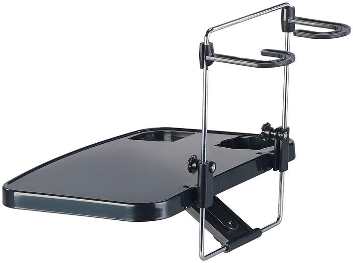 Produktbild Lescars Kfz-Universal-Klapptisch mit Getränkehalter