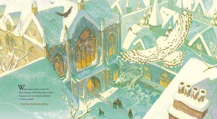 Productafbeelding Weihnachten in Hogwarts (Duits, Ziyi Gao, J.K. Rowling, 2024)
