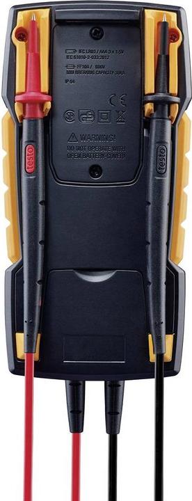 Image du produit Testo Multimètre portable numérique 760-1 (CAT IV 300V, CAT III 600V)
