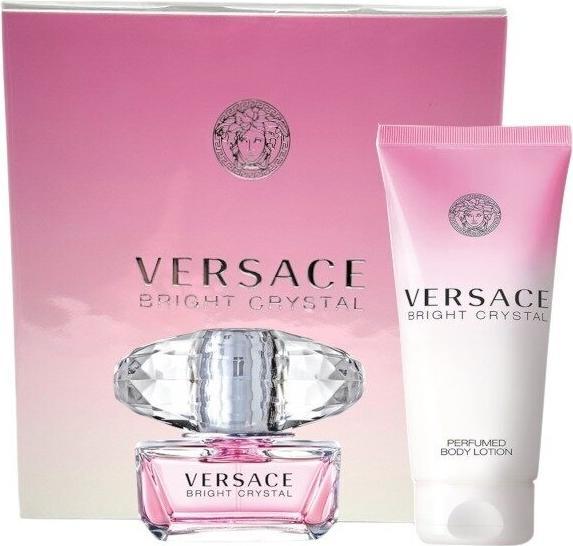Produktbild Versace Bright Crystal set toilet water spray 50ml + body lotion 100ml (Eau de Toilette, 100 ml)