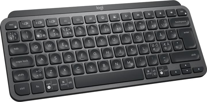 Actual product image Logitech Mx Keys Mini For Business Keyboard RF Wireless + Bluetooth QWERTY Nordic Graphite (Eng. Int., Wireless)