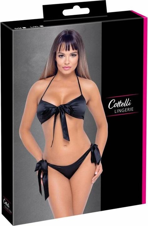 Immagine prodotto Cottelli Collection Reggiseno e mutandine nere L/XL (XL)