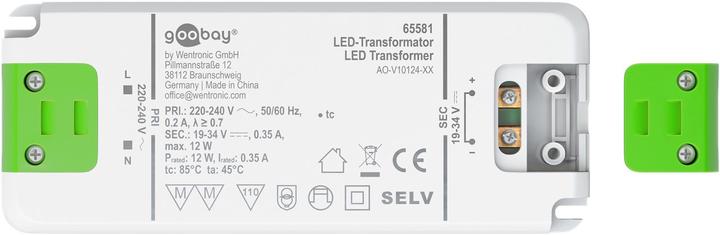 Actual product image Goobay LED constant current transformer