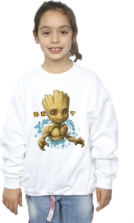 Produktbild Guardians of the Galaxy Groot Flowers Sweatshirt Mädchen (140, 146)