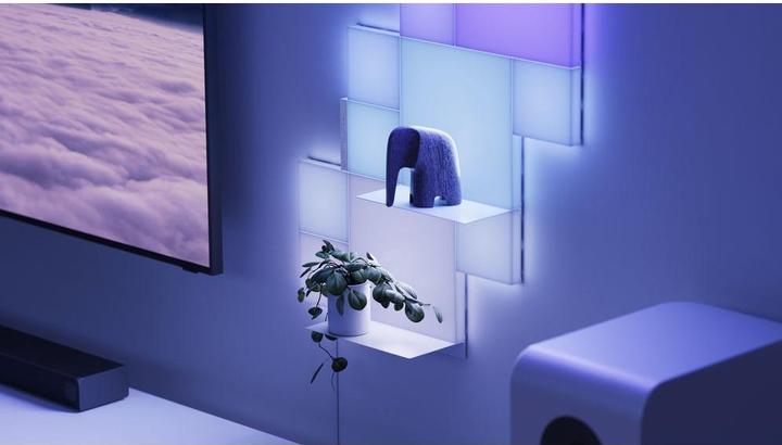 Actual product image Nanoleaf Blocks extension pack 2 shelves