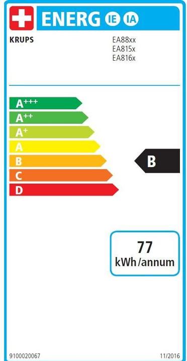 Energy Label Krups Ea8161