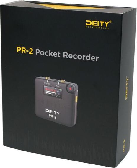 Actual product image Deity PR-2 Stereo Pocket Recorder with Lavalier Mic