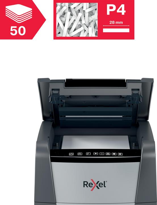 Produktbild Rexel Optimum AutoFeed+ 50X P-4 (Partikelschnitt)