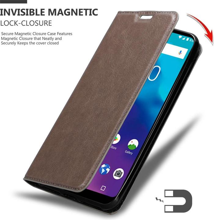 Immagine prodotto Cadorabo Copertina magnetica invisibile del libro (ZTE Blade V10 Vita)