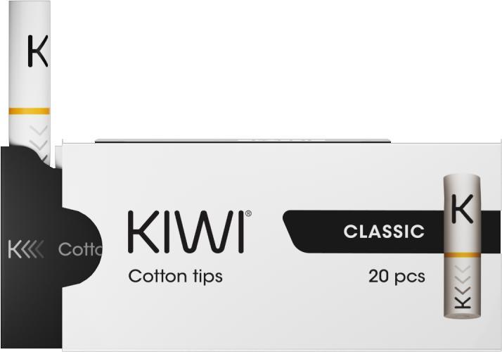 Produktbild Kiwi Vapor Cotton Tip 20pcs (20 x)