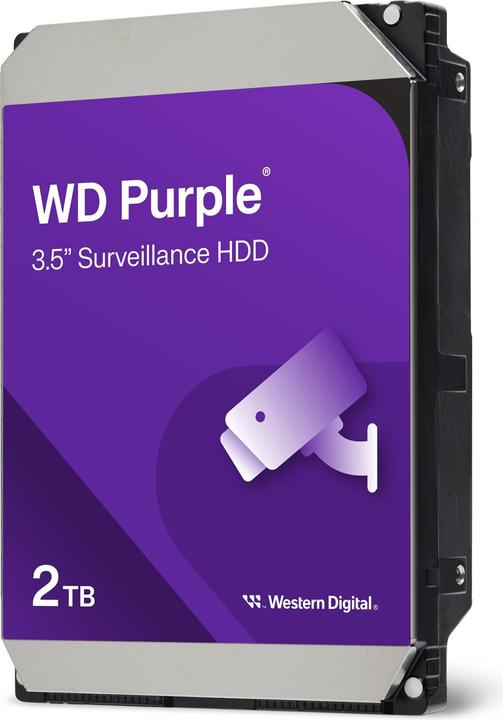 Produktbild WD Purple (2 TB, 3.5", CMR)