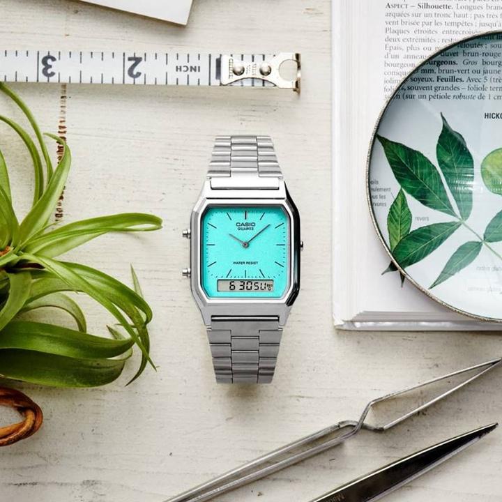 Image du produit Casio AQ-230A-2A2MQYES (Chronographe, 30 mm)