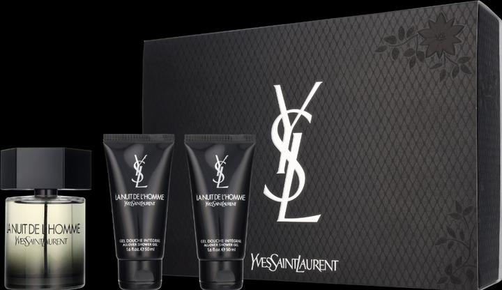 Yves Saint Laurent La Nuit de l'Homme Eau de Toilette 100ml Set + Showergel 50ml + Showergel 50ml (Parfum set)