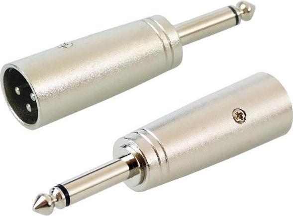 Produktbild keepdrum ADA008 XLR-Adapter XLR-m zu 6,3 Klinke 2Stk