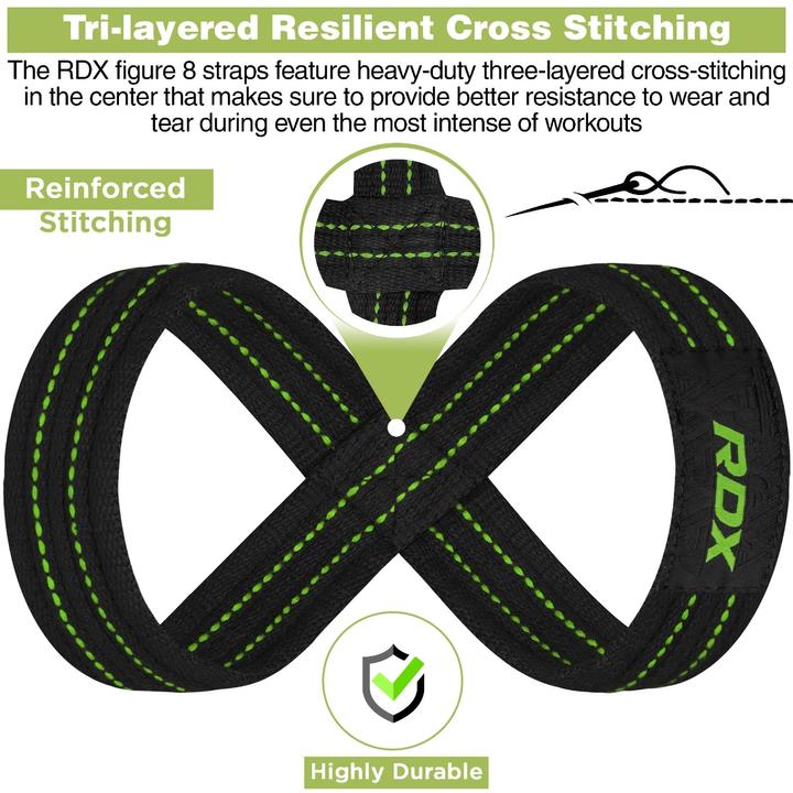 Actual product image Rdx Gym Lifting Cotton Straps