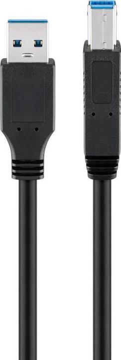 Produktbild Goobay USB A — USB B (0.25 m, USB 3.2 Gen 1, 15 W)