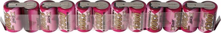 Immagine prodotto AccuCell Akku bestehend aus 12 2/3A (14.40 V, 1300 mAh)