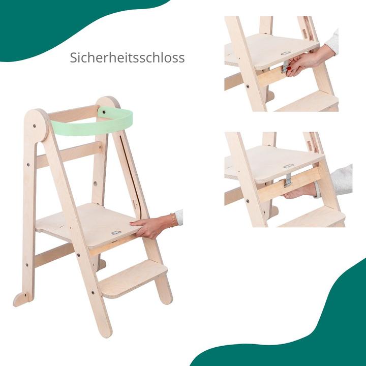 Actual product image MamaToyz Folding learning tower