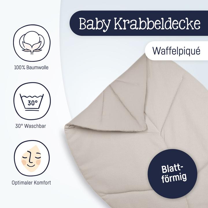 Image du produit Julius Zöllner Couverture pour bébé Seashell 170 x 110 cm