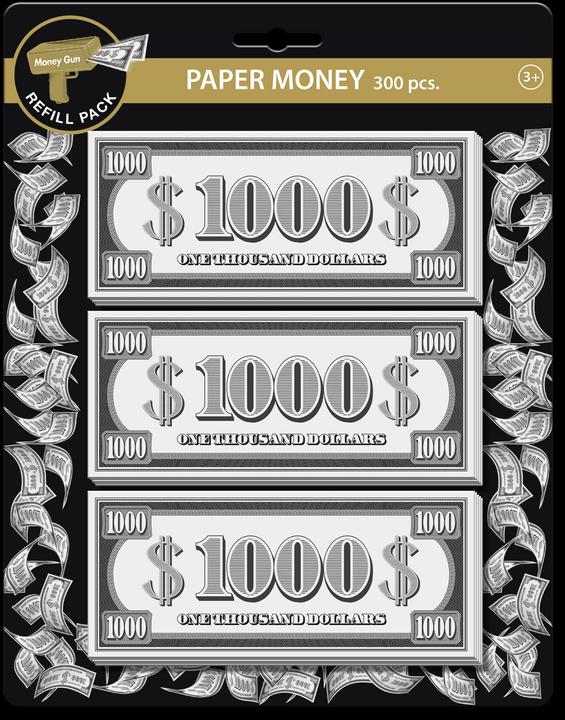 Produktbild Amo Toys Pocket Money - Paper Money 300 pcs (570306)