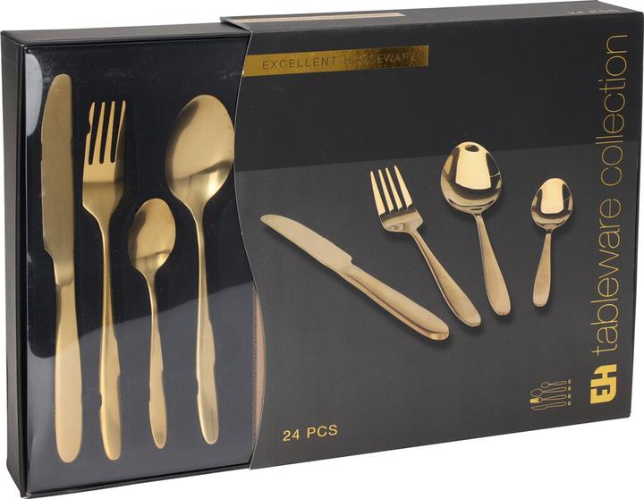 Produktbild WMF Edelstahl Besteckset 24 tlg. (24 Stück, Besteck Set)