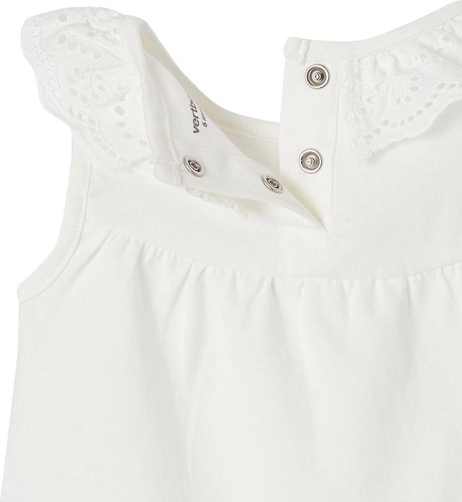 Immagine prodotto Vertbaudet Festliches Mädchen Baby Top mit besticktem Volantkragen (98)