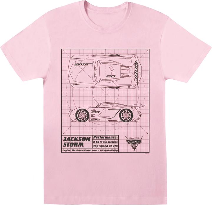 Produktbild Disney Cars Jackson Storm Blueprint TShirt (XXL)