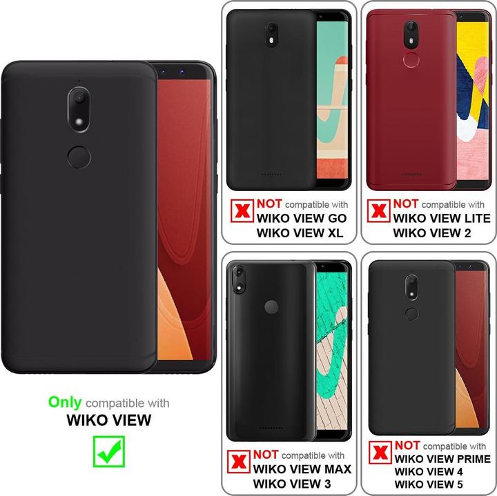 Productafbeelding Cadorabo TPU matte metalen hoes (Wiko View)