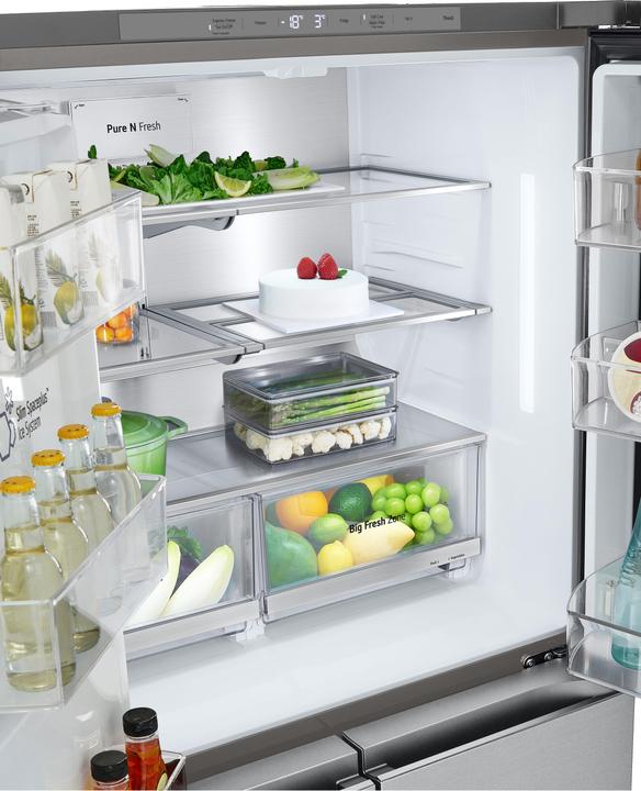 Produktbild LG GMG960MBJE, French Door (InstaView, LINEARCooling, DoorCooling+) (638 l)