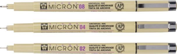 Image du produit Sakura Pigma Micron (Noir, 3 x)