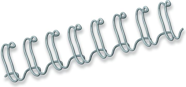Actual product image Fellowes Wire comb 12mm, 34 loops, silver, 100 pcs