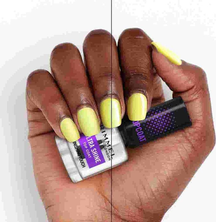 Actual product image Rimmel London Ultra Shine (Transparent, Top coat)