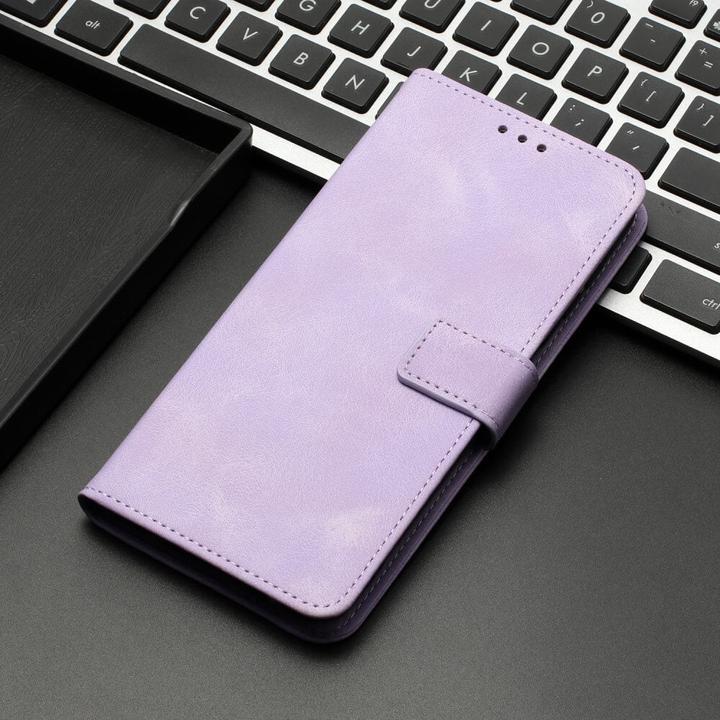Produktbild Cover-Discount Galaxy S25 / S24 – Wildleder Look Etui im Vintage Design (Samsung Galaxy S24, Samsung Galaxy S25)