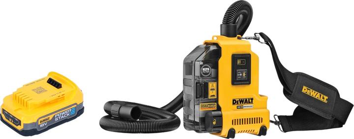 Immagine prodotto DeWalt DWH 161 N Estrattore universale a batteria 18 V 0,21 l brushless + 1x batteria Powerstack 1,7 Ah -
