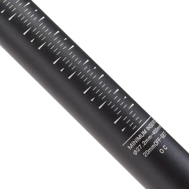 Produktbild PRO Sattelstütze LT 30.9x400 mm 20 mm offset Alu schwarz (30.90 mm)