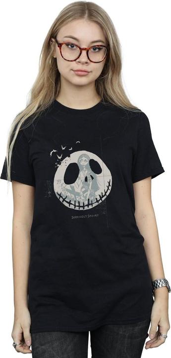 Image du produit Disney - T-shirt NIGHTMARE BEFORE CHRISTMAS SERIOUSLY SPOOKY - Femme (3XL)
