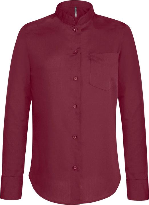 Produktbild Kariban Damenbluse mit Stehkragen (M)