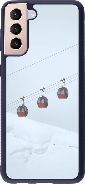Immagine prodotto PhoneLook Scafo Silicone nero Inverno 22 ski lift (Samsung Galaxy S21+ 5G)