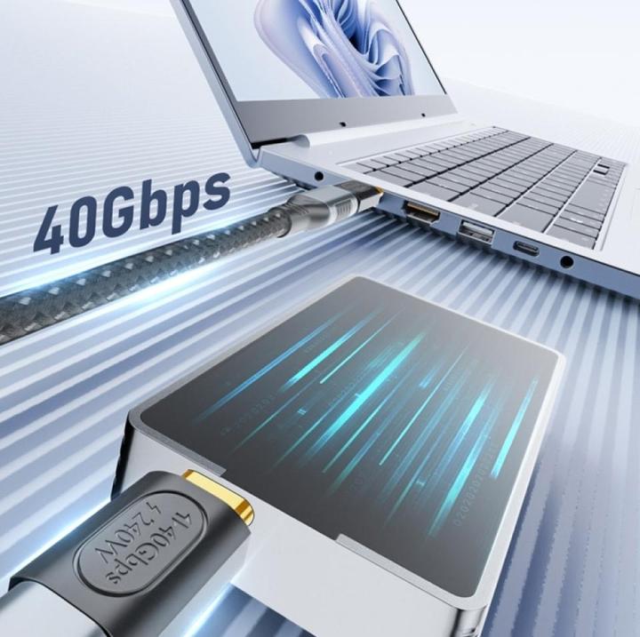 Actual product image PowerGuard USB C – USB C Adapter (USB 4.0)