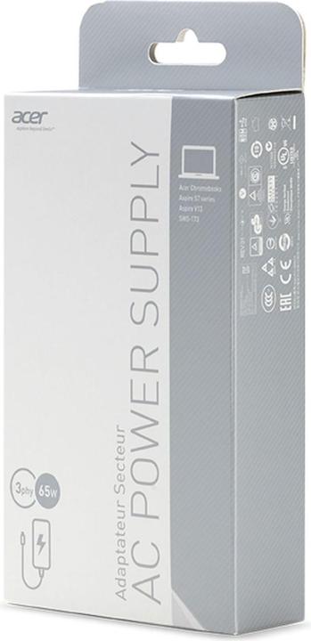 Actual product image Acer AC adapter (65 W)