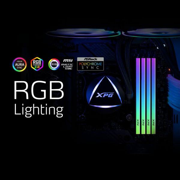 Actual product image Adata XPG Spectrix D35G RGB (2 x 16GB, 3600 MHz, DDR4-RAM, U-DIMM)